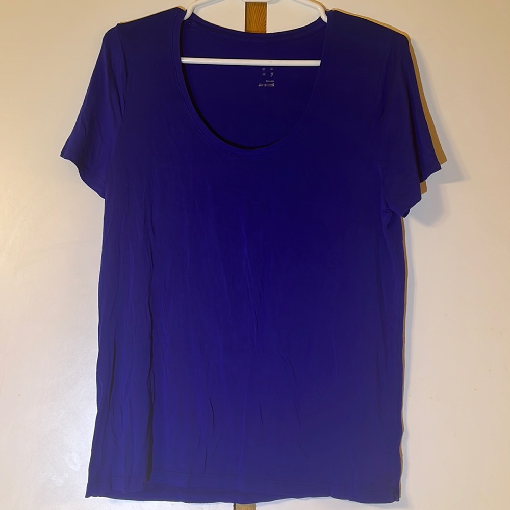 a.n.d Women’s Short Sleeve Tee, Size S, Blue, Excellent Condition!!